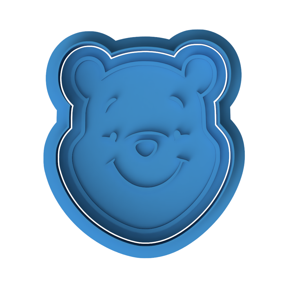 Silly Old Bear (Pooh) Cookie Cutter & Embosse r Stamp (Classic & Baby Shower)