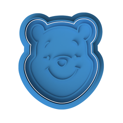 Silly Old Bear (Pooh) Cookie Cutter & Embosse r Stamp (Classic & Baby Shower)