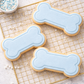 Dog Bone Cookie Cutter and Embosser Set – Puppy Birthday and Pet Party Baking Tool