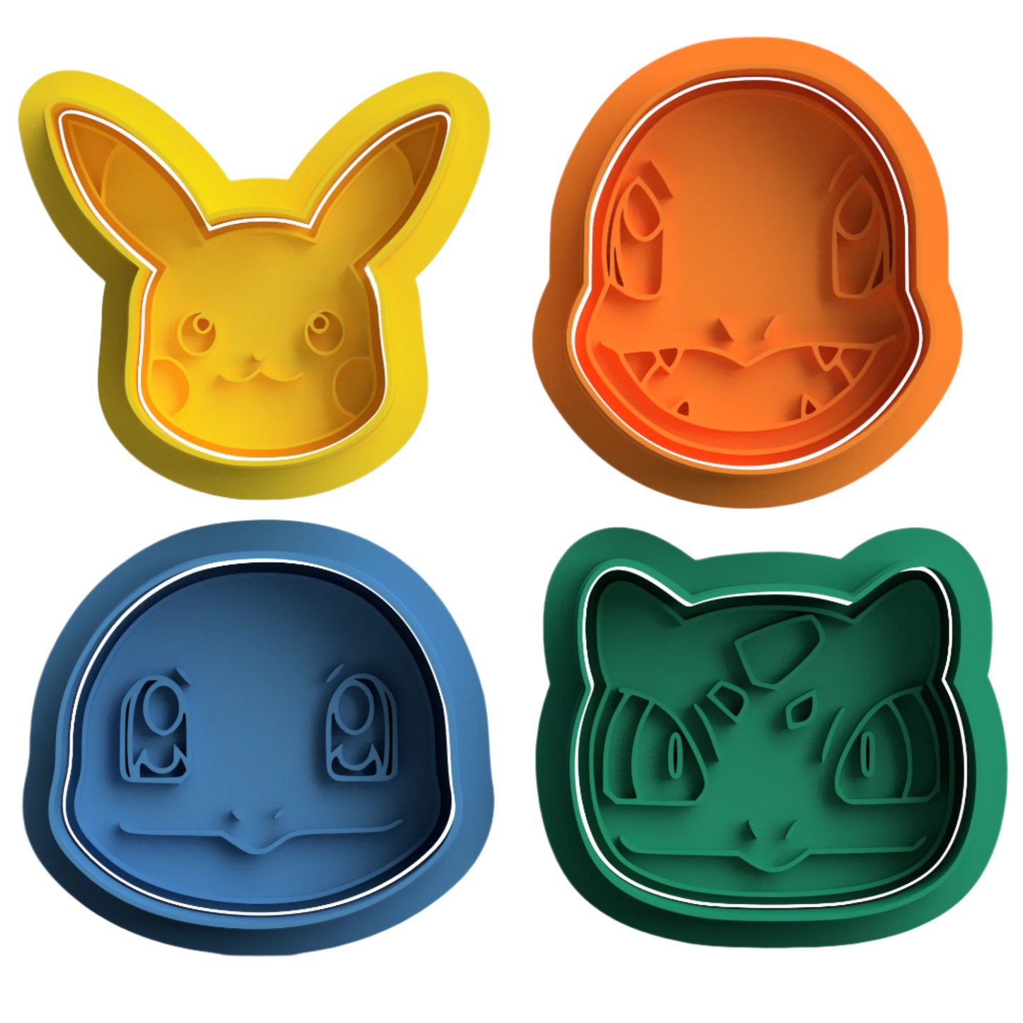 Pokémon Face Cookie Cutters & Stamps