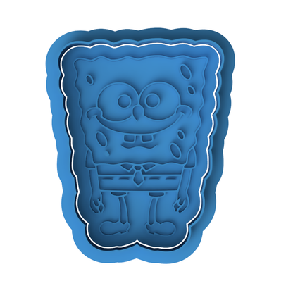 SpongeBob SquarePants Cookie Cutter and Embosser Set - Under the Sea Birthday Party