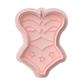 Wonder Woman Corset Cookie Cutter & Embosser Superhero Party Biscuit Stamp