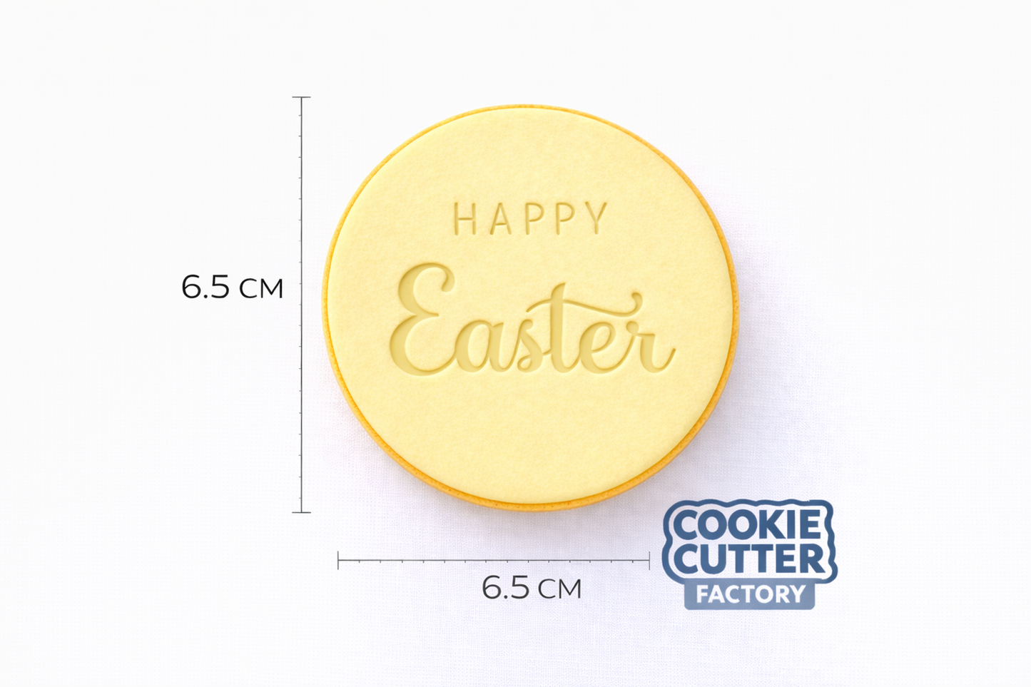 Happy Easter Round Cookie Embosser – Easter Collection