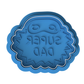 Super Dad Cookie Cutter & Embosser Father’s Day Biscuit Stamp