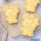 Easter Bunny with Giant Carrot Cookie Cutter and Embosser Set – Easter Collection