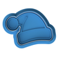 Santa Hat Cookie Cutter & Embosser – Christmas Cookie Design