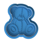 Teddy Bear V3 Cookie Cutter & Embosser Stamp  baby shower