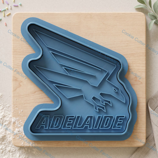 Adelaide Crows Cookie Cutter and Embosser Stamp | Footy Fan, Game Day, Grand Final Party