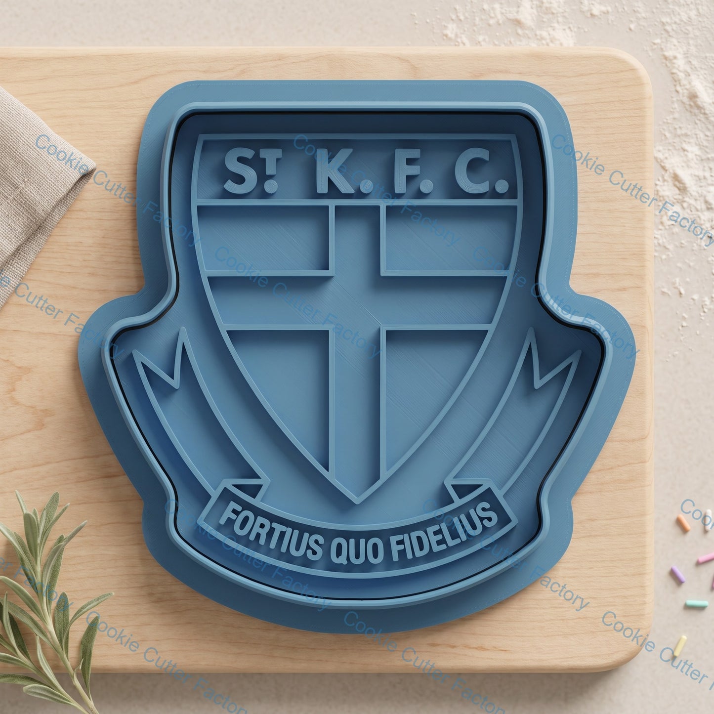 St Kilda Football Club Cookie Cutter and Embosser Stamp | Footy Fan, Game Day, Grand Final Party