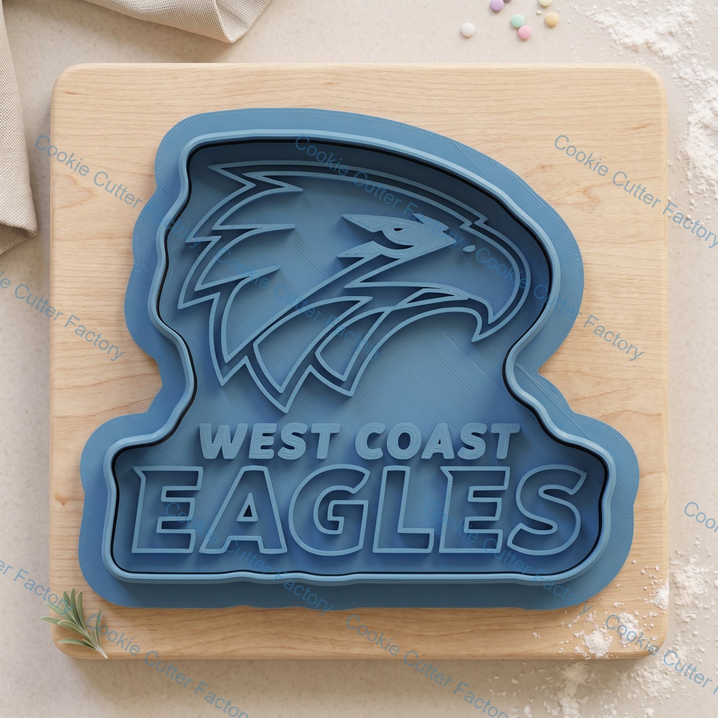 West Coast Eagles Cookie Cutter and Embosser Stamp | Game Day, Footy Fan, Grand Final
