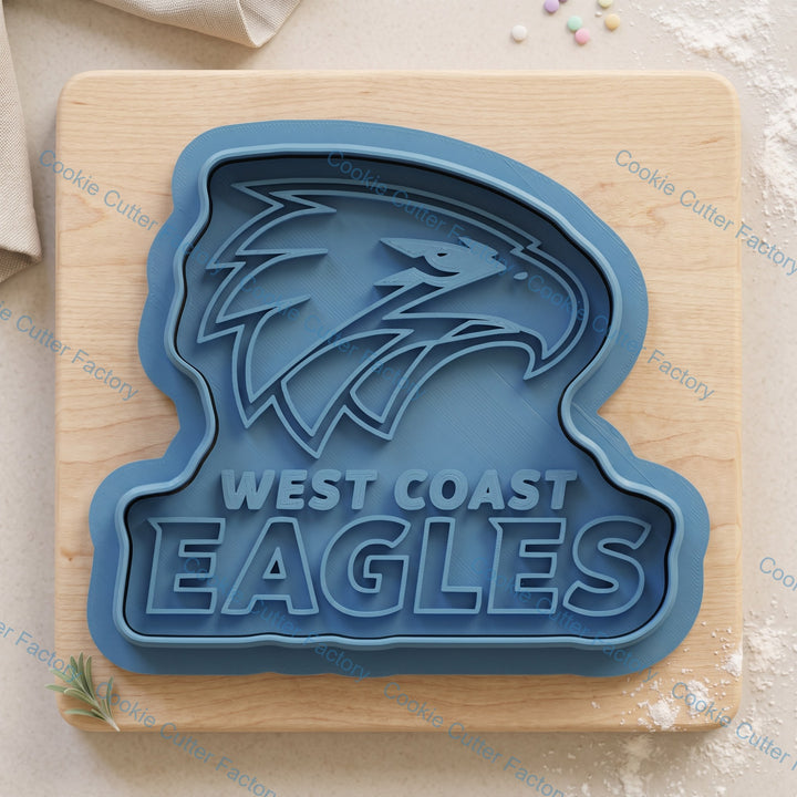 West Coast Eagles Cookie Cutter and Embosser Stamp | Game Day, Footy Fan, Grand Final