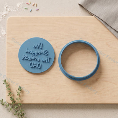 I've Snagged The Coolest Dad Cookie Cutter and Embosser Stamp - Father's Day