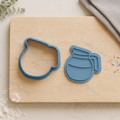 Pitcher Cookie Cutter and Embosser Stamp - Kitchen Baking Cookies