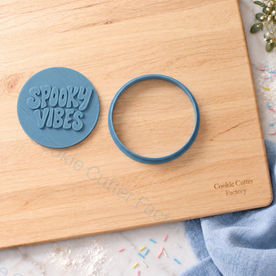Spooky Vibes Cookie Cutter and Embosser Stamp - Halloween Party Cookies | CCF_APPROVED_MEDIA_V1:2:d31e0d4b0bb9d152279dfda48bcdf44c18117f568a0ea93ccda8431f35aa93a5
