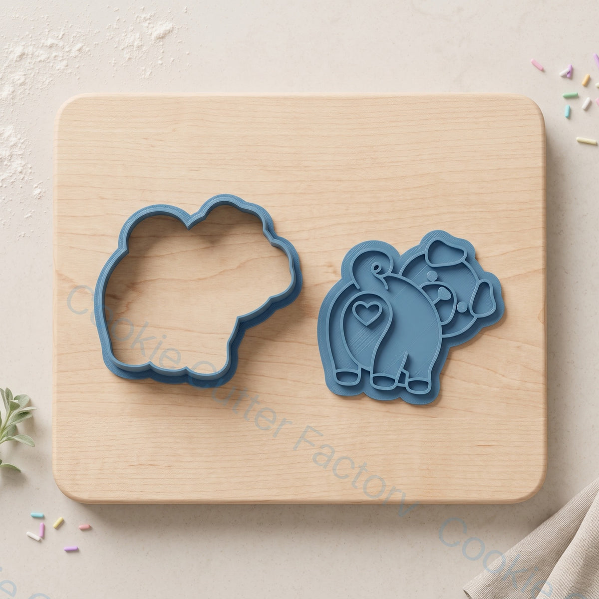 Cartoon Puppy Dog Butt Cookie Cutter and Embosser Stamp - Animal Cookies | CCF_APPROVED_MEDIA_V1:2:2c47593573a69d60b0b9d35002574e670b4dee1bed4ca608cafdb72ceace567d