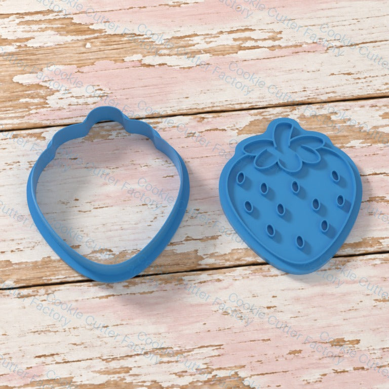 Strawberry with Spaced Seeds Cookie Cutter and Embosser Stamp | CCF_APPROVED_MEDIA_V1:2:fb26f6c0e3fe84ba5eb65393f7b86c426e17291277a5dedf738366d0d0129af1