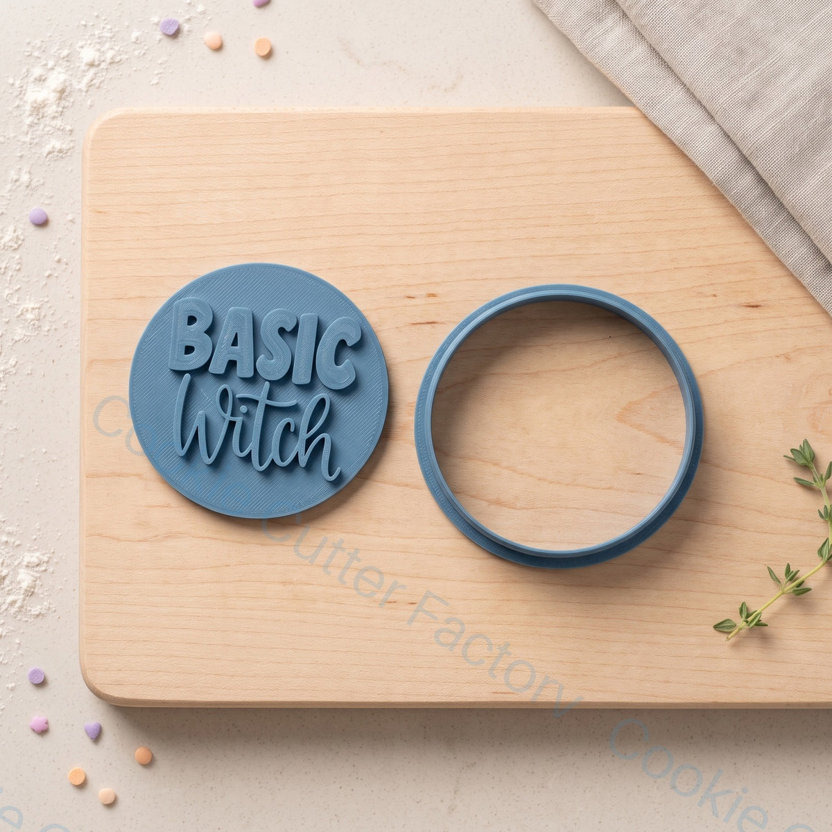Basic Witch Cookie Cutter and Embosser Stamp - Halloween Party Cookies | CCF_APPROVED_MEDIA_V1:2:820ebb5462d38e1842dbe8e6d5475a3656adbd8c174e0746457de912e8af831c