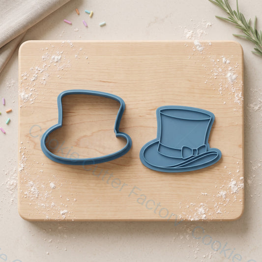 Top Hat Cookie Cutter and Embosser Stamp - Magician Party Cookies | CCF_APPROVED_MEDIA_V1:2:b2d216e59eb38d5254409f684f8be1f86434ccc6a30f9b7af444603905f2ab0b