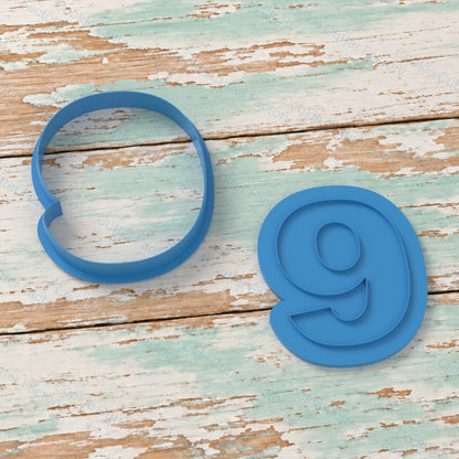 Bold Nine 9 Birthday Cookie Cutter and Embosser Stamp | CCF_APPROVED_MEDIA_V1:2:124d9bc5797dfc371d4595ead47edcfee913c54254c43a364df8be60208821d9