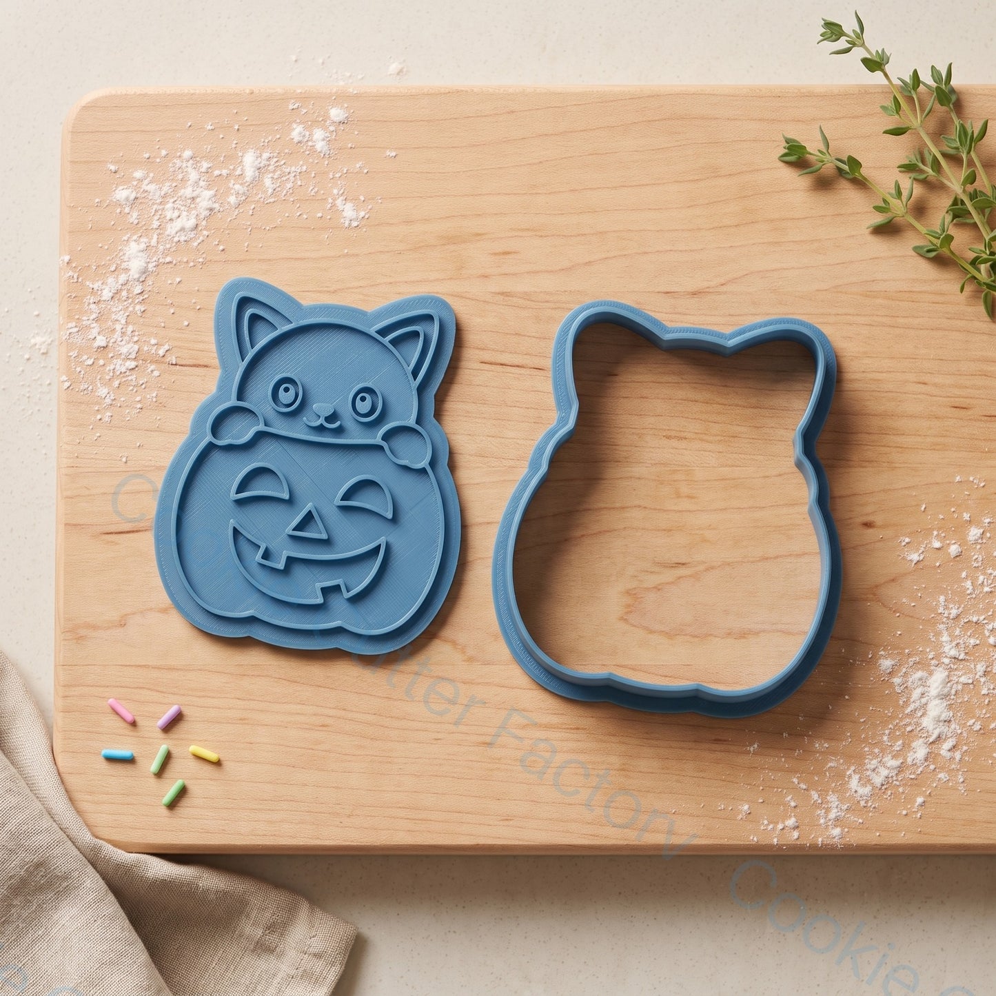 Cat in Jack O Lantern Cookie Cutter and Embosser Stamp - Halloween Party | CCF_APPROVED_MEDIA_V1:2:253c8c0b65cbf6ebdd5c0b04776379710bccb3db23b204de3bddc80a793d241d