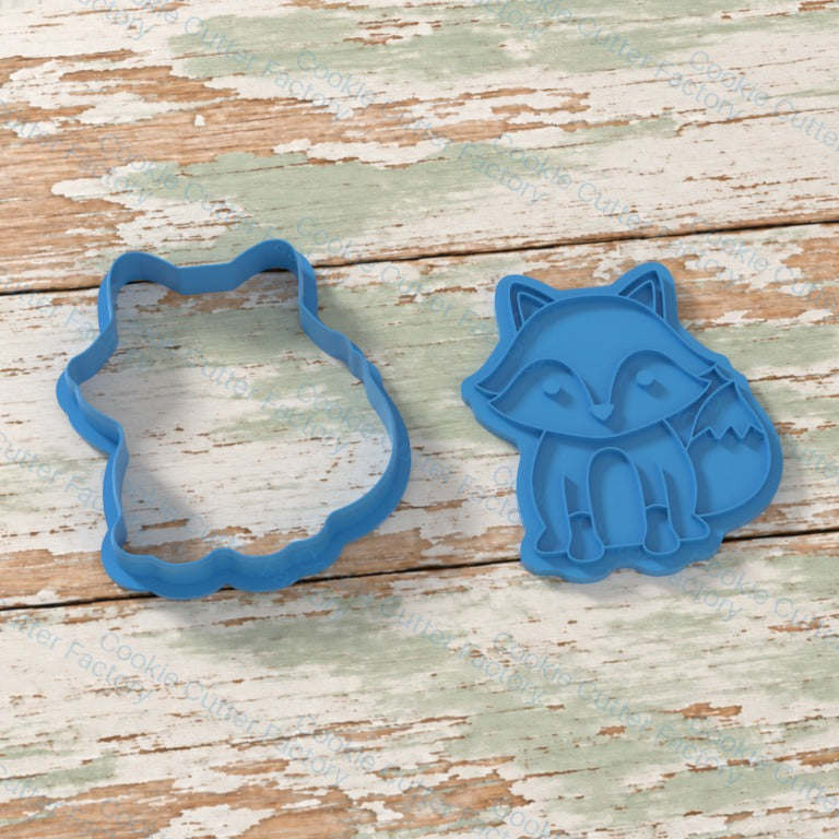 Seated Fox with Bushy Tail Cookie Cutter and Embosser Stamp | CCF_APPROVED_MEDIA_V1:2:d9af4663e317c04622b309da8211c39ce4c9eefcd588800ab3eee3874a8d1df2