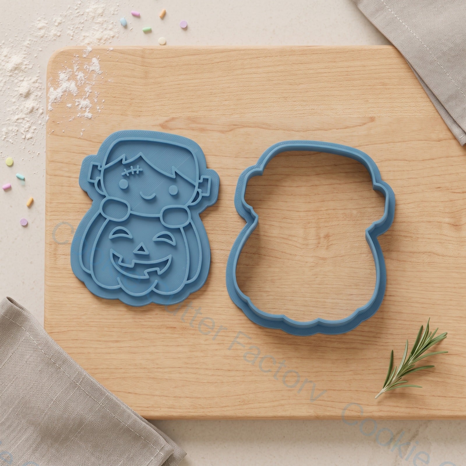 Frankenstein Monster Cookie Cutter and Embosser Stamp - Halloween Baking | CCF_APPROVED_MEDIA_V1:2:6bf7b14cae86cfc79400f02c95891d18e87b29860aff001628873604c405a359