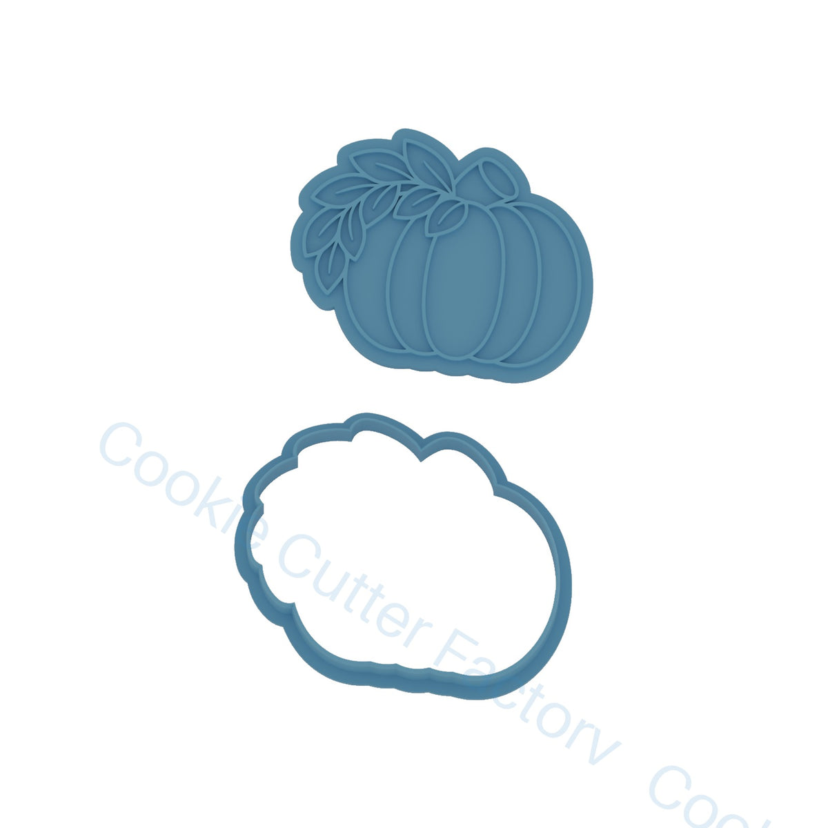 Pumpkin with Leaves Cookie Cutter and Embosser Stamp - Halloween Baking | CCF_APPROVED_MEDIA_V1:2:9fb1aeb636b7967005b734b73e86bfaf4d08b197c8a9b5e6b87d0f50033224d9