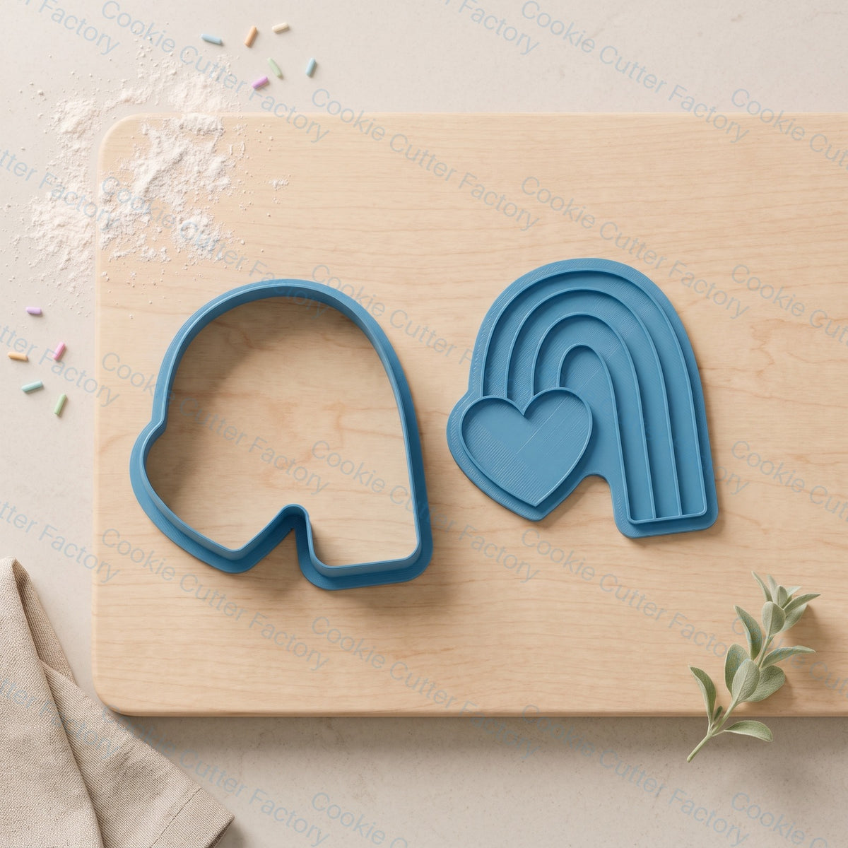 Rainbow Overlapping Heart Cookie Cutter and Embosser Stamp | CCF_APPROVED_MEDIA_V1:2:fe4fb17490e4123b3d19804b22a74d0e5ca6ae3e1848fffbea462616af82b017