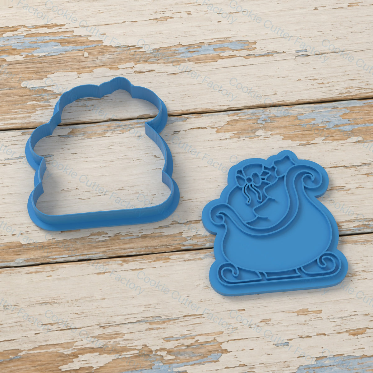 Santa’s Sleigh Cookie Cutter & Embosser Christmas — STL Download | CCF_APPROVED_MEDIA_V1:2:bcc68a4ef9cb6512561dea060ed74876e202d53f7c1aaae84578841e401d21b7