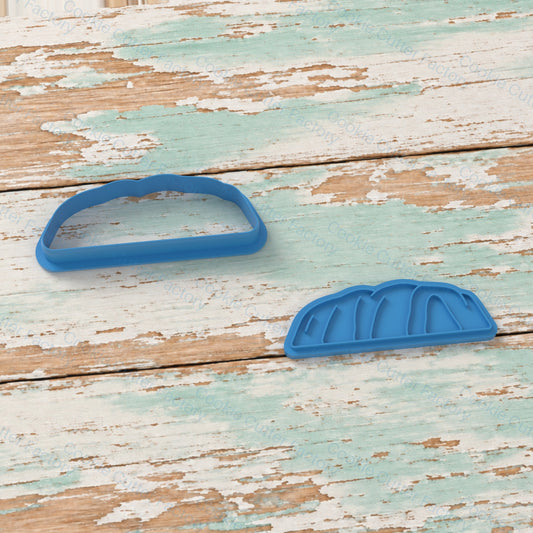 Uluru Cookie Cutter and Embosser Stamp - Australian Landmark Baking | CCF_APPROVED_MEDIA_V1:2:f9182bf80198511afdfa23ddb35cc2dbafae8b9771e9f129736872dcab3e6b9b