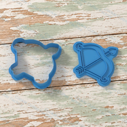 Cupid Bow with Feathered Arrow Cookie Cutter and Embosser Stamp | CCF_APPROVED_MEDIA_V1:2:02d74de8d33920650e5079e3258b79a22315fb34a3f3264e1e59673ea891cc9a