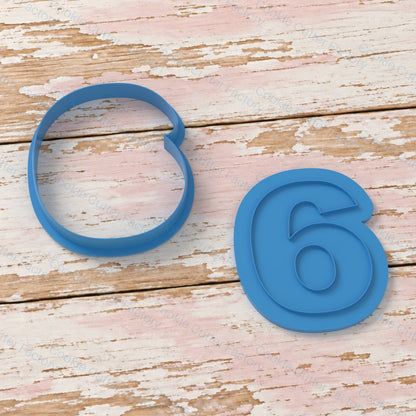 Bold Six 6 Birthday Cookie Cutter and Embosser Stamp | CCF_APPROVED_MEDIA_V1:2:586cdc7df3141d846473ba734409bb347d621404030e9094efe8764b3adb6a05