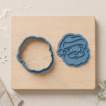 Santa Claus Face Cookie Cutter and Embosser Stamp - Christmas Baking | CCF_APPROVED_MEDIA_V1:2:c154704efa33e7c5e071e43ef40b175428f8574a547269dcdadbeabbf7ec9ef1