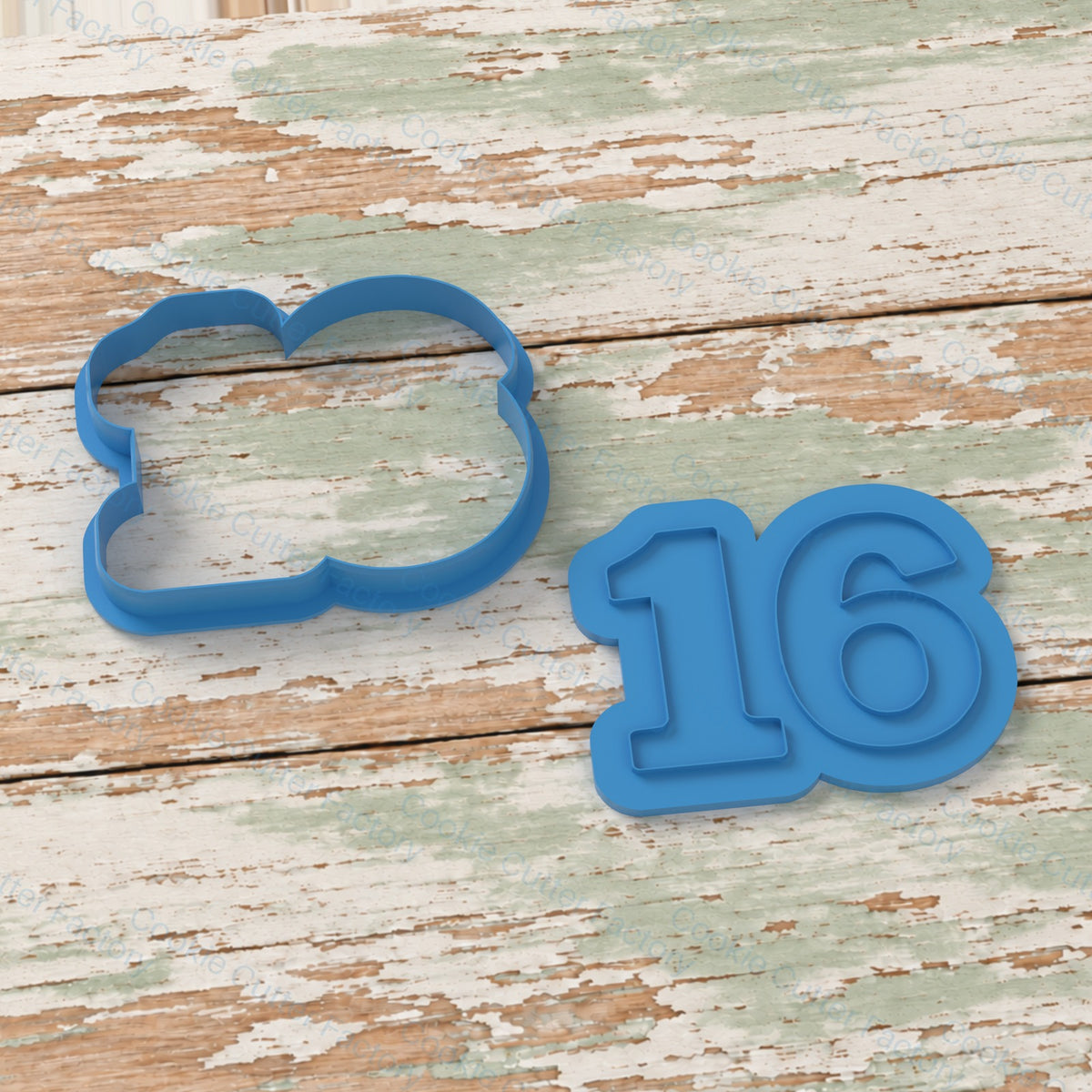 Number 16 Cookie Cutter and Embosser Stamp – Sixteenth Birthday & Anniversary Cookies | CCF_APPROVED_MEDIA_V1:2:12d33df79baeaf69d8cb885da0b2b8a0ba3cb7fd3d78aeafeb25757cb2d1bbee
