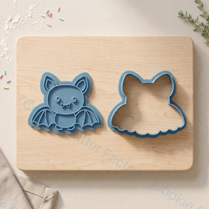 Cute Bat Cookie Cutter and Embosser Stamp - Halloween Party Cookies | CCF_APPROVED_MEDIA_V1:2:a8792943e9f311c0ecadb680754bd2fe0063c5ba3adfc4575035366a9888ac32