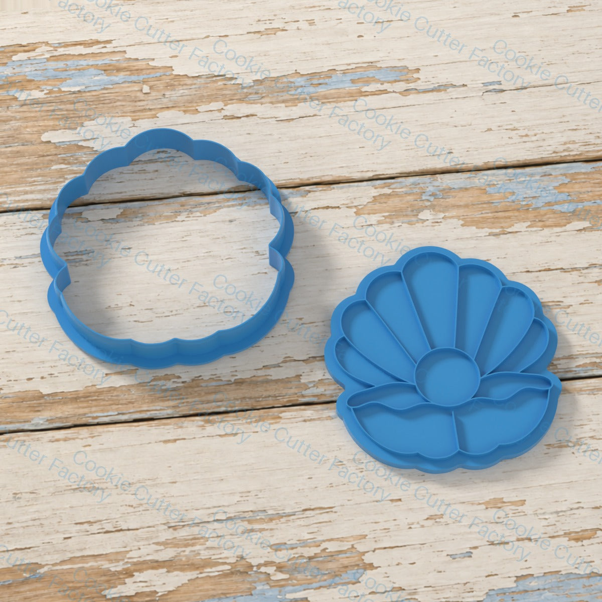 Pearl Clam Cookie Cutter & Embosser Stamp | CCF_APPROVED_MEDIA_V1:2:8c1c53d8066451364e2751fe1fc41546ea7ce04511499f23b95f669c95857db6