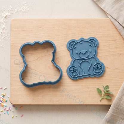 Sitting Teddy Bear Cookie Cutter and Embosser Stamp - Baby Shower | CCF_APPROVED_MEDIA_V1:2:e4cd4866df018167e9103bd5b4905d4bf0ad83c8732778ee275e1d3c3c59e36a