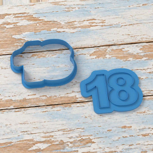Number 18 Cookie Cutter and Embosser Stamp – Eighteenth Birthday Cookies | CCF_APPROVED_MEDIA_V1:2:81c9765b0f085e6142d82cb7d20419a5a5e497c5b02dc50b4871a336c915e856