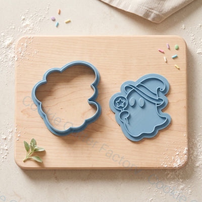 Witch Ghost Cookie Cutter and Embosser Stamp - Halloween Party Cookies | CCF_APPROVED_MEDIA_V1:2:413d78405abd680d49c23ec7490a6a47113e23cba151b7cf52ae4bf211860040