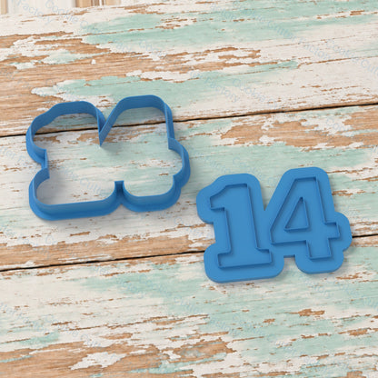 Number 14 Cookie Cutter and Embosser Stamp – Fourteenth Birthday Cookies | CCF_APPROVED_MEDIA_V1:2:3ce05097412fa396f35a47ee0ae63ecc329392b1d5785ebb85bc6b3d22b5b7f9