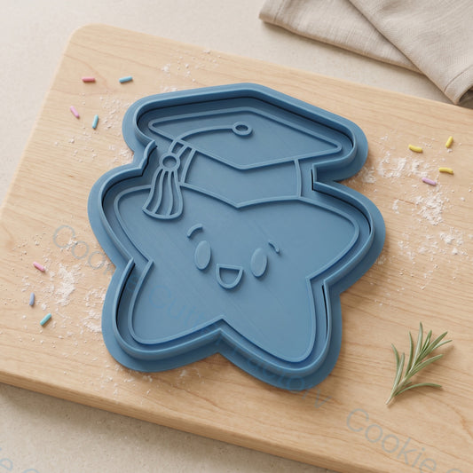 Graduation Star Cookie Cutter and Embosser Stamp - Graduation Party | CCF_APPROVED_MEDIA_V1:1:f5140cae4c7bc580add719a1c3f12ef3b2c9b4db313d40a7c0d0eefeeb2e7afd