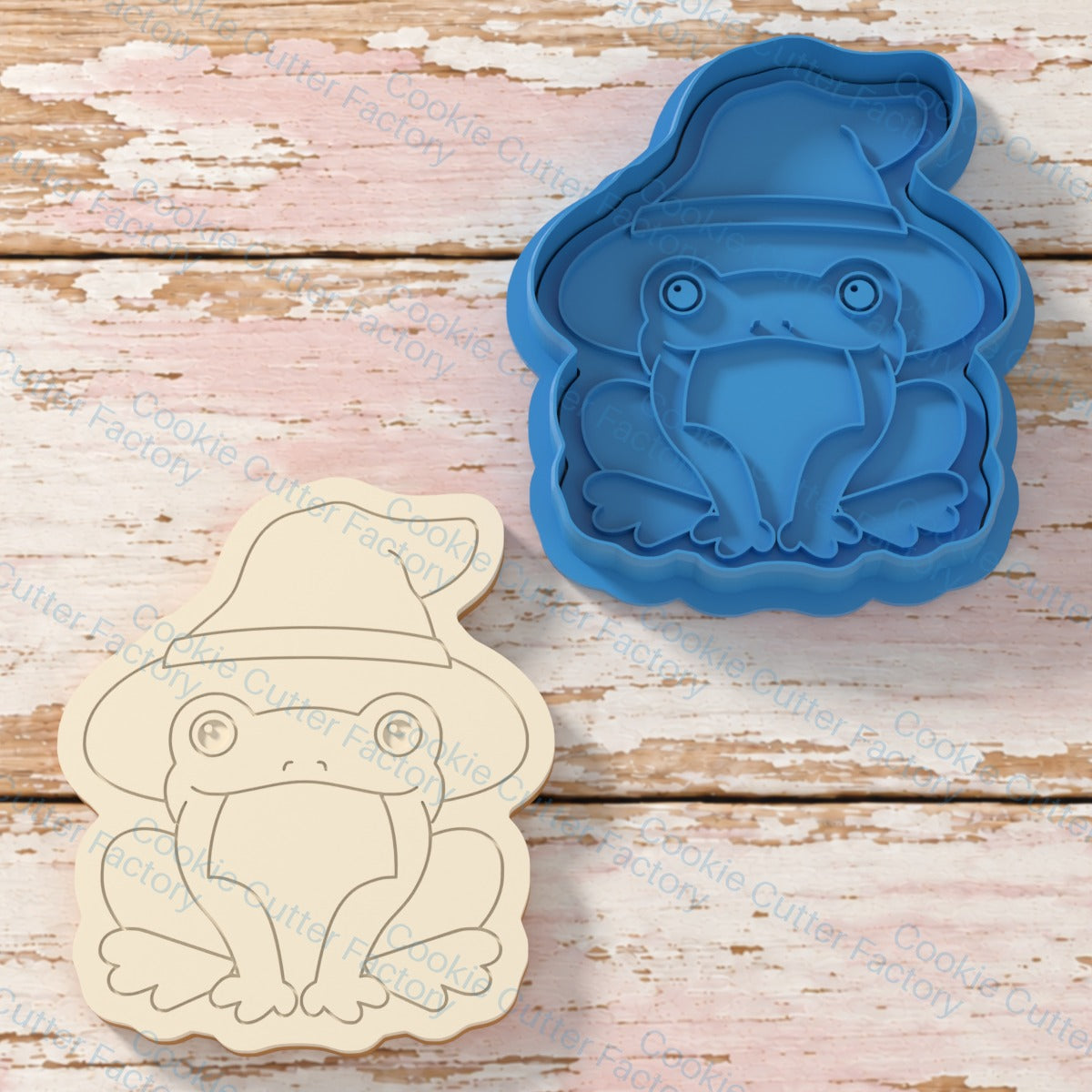 Witch Frog Cookie Cutter & Stamp | CCF_APPROVED_MEDIA_V1:1:d0f5525421f8d4c47d3303725c101e48d2044389f92ae7825a724c7a87f04e89