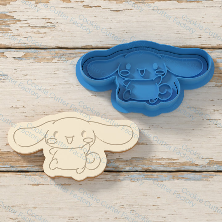 Cinnamoroll Standing Cookie Cutter & Embosser Stamp