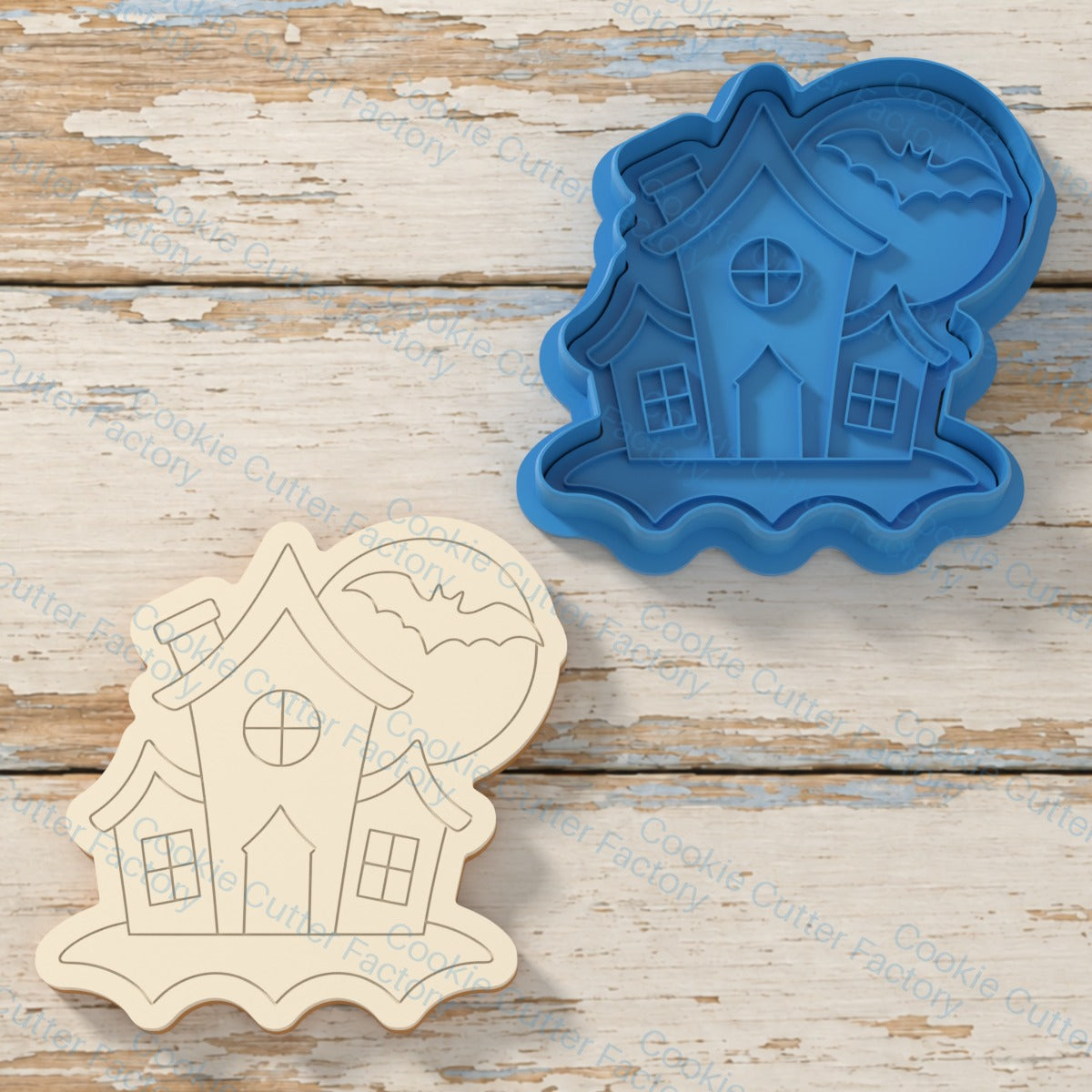 Haunted House Cookie Cutter & Embosser Stamp | CCF_APPROVED_MEDIA_V1:1:74a68851072f3ef81a045db602a93c6ca9780f64e50622f5b31b696102930fef