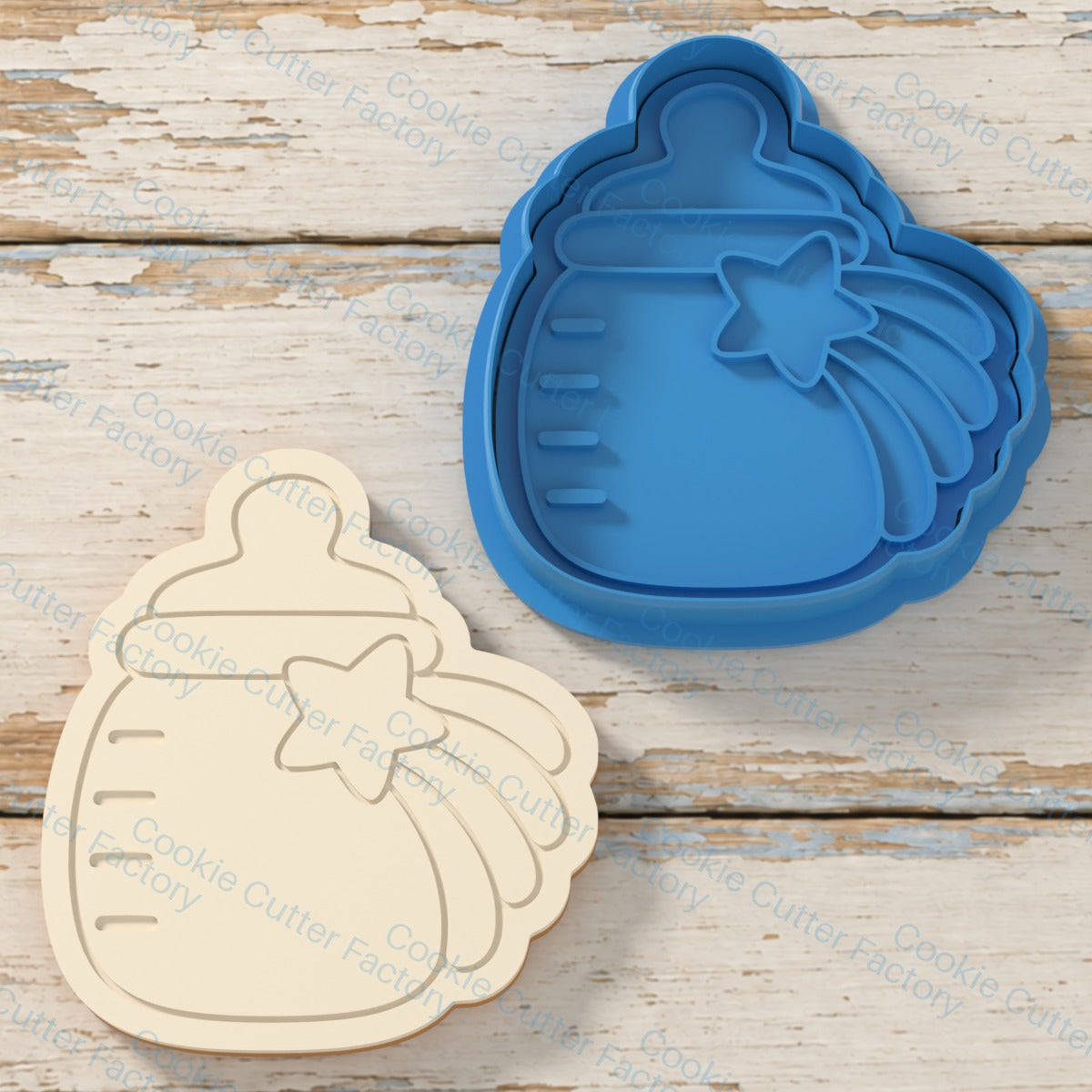 Shooting Star Bottle Cookie Cutter & Stamp — All Sizes STL Download | CCF_APPROVED_MEDIA_V1:3:3b7d29708abd4e530b7d493522099d3034fac6a28efc15b6ba8dd6259fdf636c