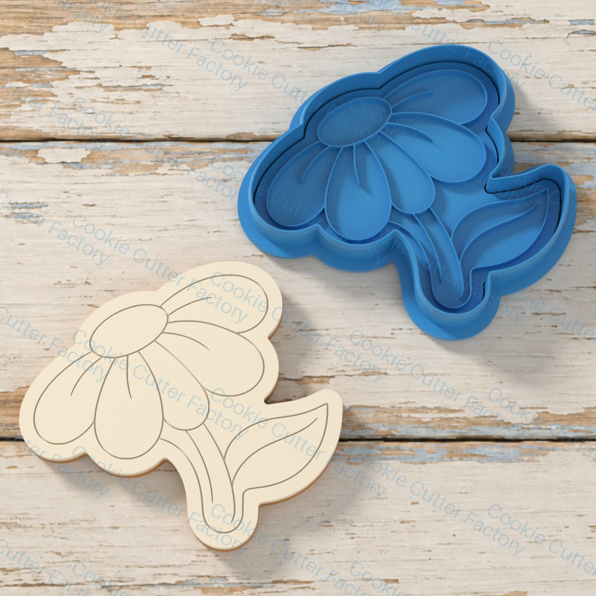 Flower with Leaf Cookie Cutter & Embosser Stamp | CCF_APPROVED_MEDIA_V1:1:2155e05296eaf949d998cfc52c3ae02bdbed2ca975e070649274120192fc1cff