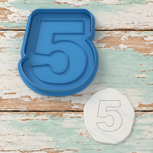 Bold Five 5 Cookie Cutter & Stamp – Fifth Birthday Party | CCF_APPROVED_MEDIA_V1:1:c6cbda4a871e6997c986f8589bbe91870314818c728d7cd4d01e5dea54d4bbf6