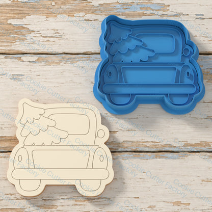 Rear View Truck Cookie Cutter & Embosser Stamp | CCF_APPROVED_MEDIA_V1:1:712f897df36cf51ad2ace7429c99fc73291a1b40ccffad8c6c1b7a9f395f150b