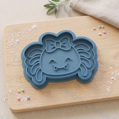 Cute Spider Cookie Cutter and Embosser Stamp - Halloween Party Cookies | CCF_APPROVED_MEDIA_V1:1:e865c2ec7c78e4ce0ababbae9128d46a68073f638eb5440ac2e39a63fcaea827