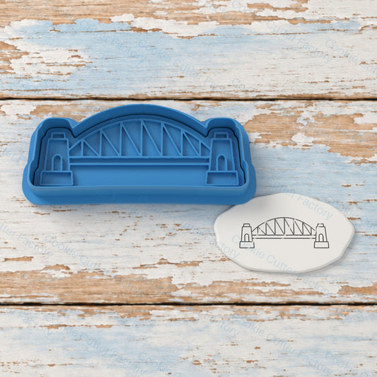 Sydney Harbour Bridge Cookie Cutter and Embosser Stamp - Australian Icons | CCF_APPROVED_MEDIA_V1:1:ea5fbf22ff8713bc3ffe25cdaff23992eebee1923e29c7ac2f6c2959320134c4